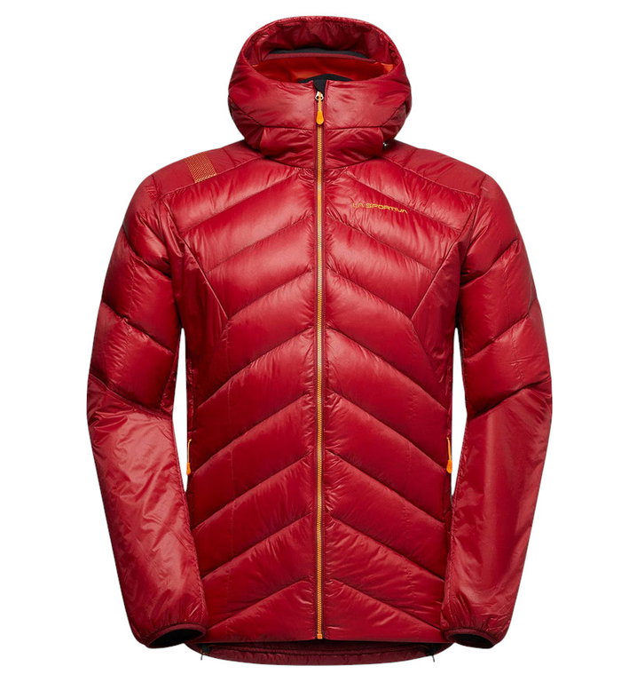 La Sportiva Winterjacke Aiguille Down (Bergsteigen, Primaloft®Gold, wattiert) rot Herren
