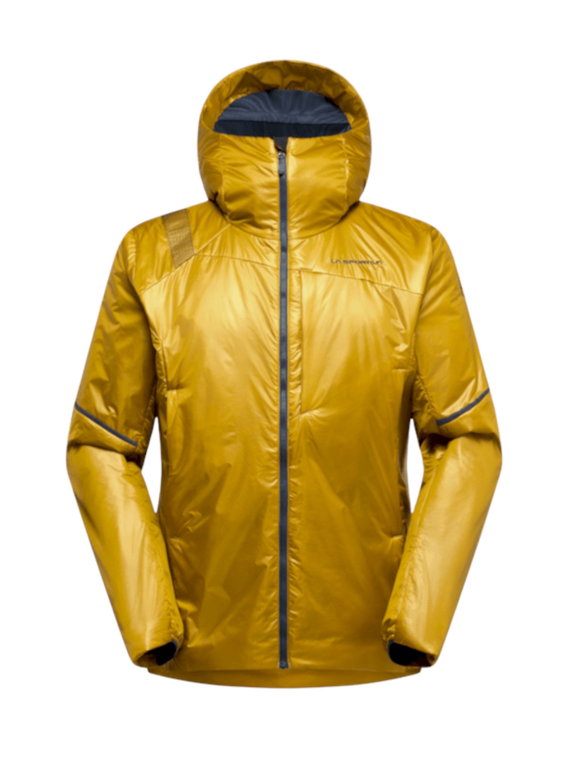 La Sportiva Winterjacke Alpine Guide Primaloft Hoody (Primaloft®Gold, warm) 2025 savanagelb Herren