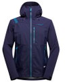 La Sportiva Softshelljacke Alpine Guide Windstopper (wasserdicht, winddicht, Bergsteigen) deepblau/seablau Herren