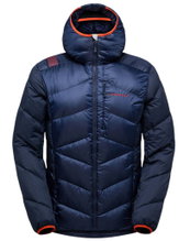 La Sportiva Bivouac Down Winter Jacket (lightweight, thermal insulation, ski touring) deep blue/red men's