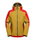 La Sportiva Softshelljacke Crossridge Evo Shell (Hardschell, für Skitouren, wasserdicht) savanagelb/rot Herren