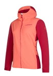 La Sportiva Kurtka wędrowna Descender Storm Jkt (odporna na wodę, wiatroszczelna) flamingo/velvet damska