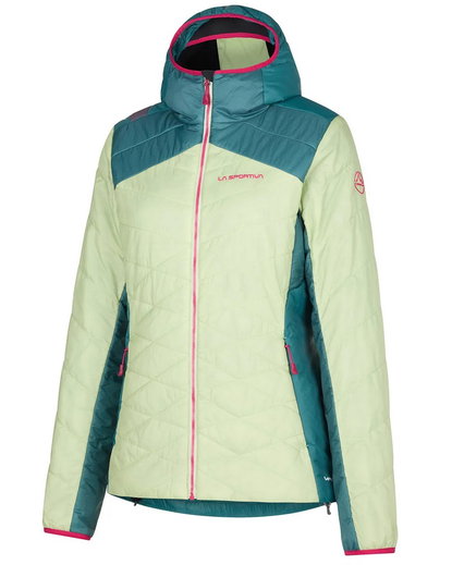 La Sportiva Winterjacke Mythic Primaloft hellgrün/blau Damen