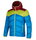 La Sportiva Down Winter Jacket Nature Down (Primaloft Insulation) blue/lime/burgundy men's