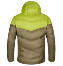 La Sportiva Down Winter Jacket Nature Down (Primaloft Insulation) light brown/lime men's