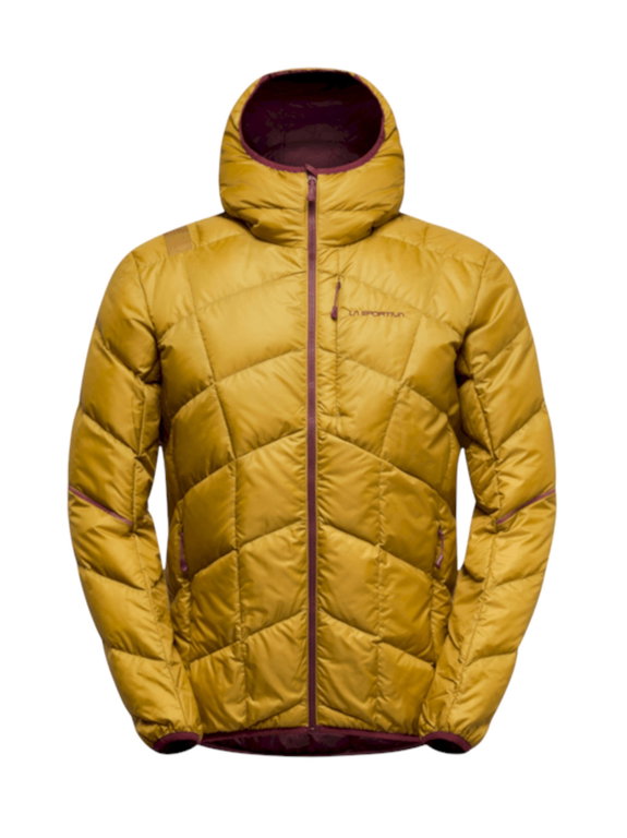 La Sportiva Daunen-Winterjacke Pinnacle Down (leicht, Wärmeisolierung, Skitouring) 2025 gelb Herren