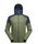 La Sportiva Trail-Laufjacke Pocketshell (Hardschell, wasserdicht) dunkelgrün/dunkelblau Herren