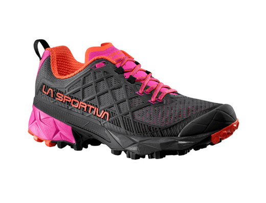 La Sportiva Trail-Laufschuhe Akyra II carbongrau/pink Damen