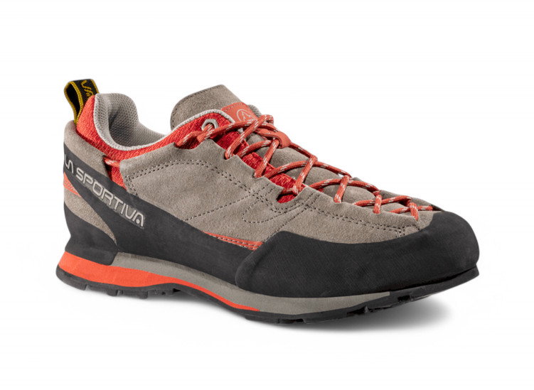 La Sportiva Wanderschuhe Boulder X (Zustieg) claybraun/rot Herren