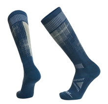 Le Bent Skisocke Pixel Light Cushion Snow Sock blau - 1 Paar