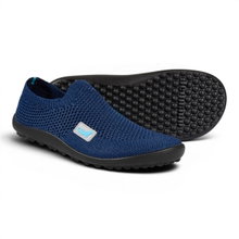 Leguano Barfussschuhe Slipper Leguanito Scio (flexible Sohle, pures Barfußgefühl) dunkelblau Kinder