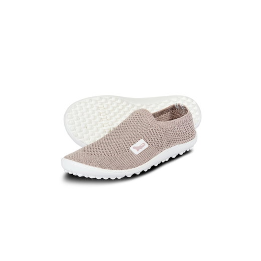Leguano buty do chodzenia na boso Leguanito Scio (elastyczna podeszwa, czucie boso) różowe dziewczęce