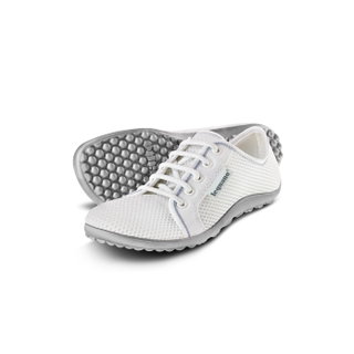 Leguano Barfussschuhe Sneaker Active (flexible sohle) weiss/grau