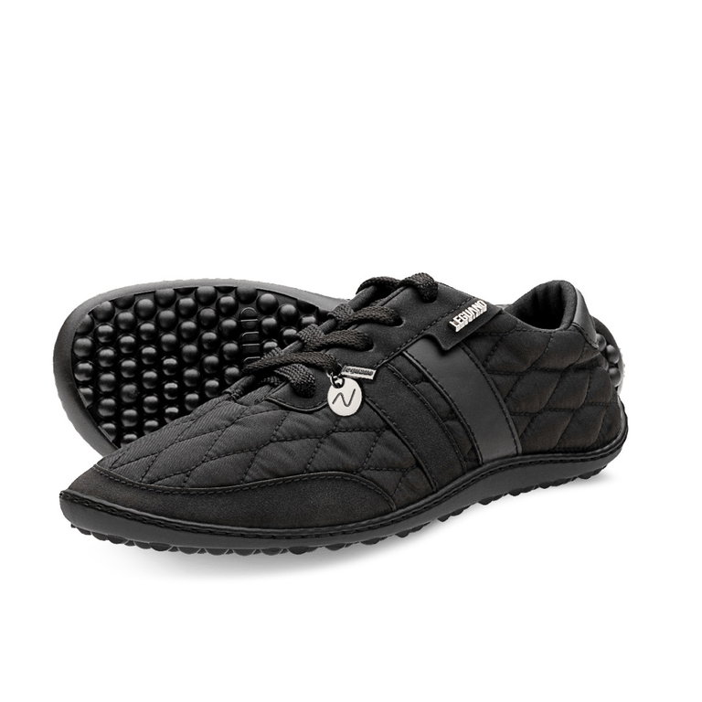 Leguano Barfussschuhe Sneaker Nightstep (flexible Sohle, pures Barfußgefühl) schwarz