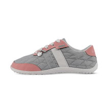 Leguano Barfussschuhe Sneaker Nightstep (flexible Sohle, pures Barfußgefühl) rosa/grau