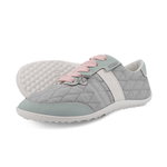 Leguano Barfussschuhe Sneaker Nightstep (flexible Sohle, pures Barfußgefühl) grau/mint