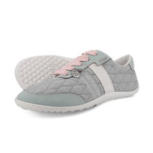 Leguano Barfussschuhe Sneaker Nightstep (flexible Sohle, pures Barfußgefühl) grau/mint