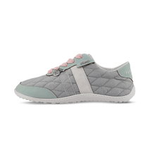 Leguano Barfussschuhe Sneaker Nightstep (flexible Sohle, pures Barfußgefühl) grau/mint
