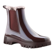 Lemon Jelly Gummistiefel Colden (gefütteter Chelseaboot, glänzend) weinrot Damen