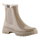 Lemon Jelly Gummistiefel Colden (gefütteter Chelseaboot, glänzend) dusty nude hellbraun Damen