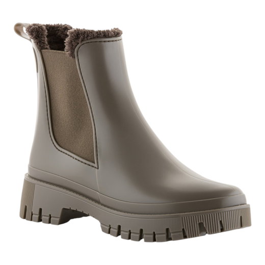 Lemon Jelly Gummistiefel Wren (gefütteter Chelseaboot) matt woodland grün Damen