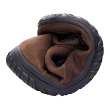 Lems Barfussschuhe Chelsa Boot (Vollnarbenleder, Zero Drop, wasserdicht) braun