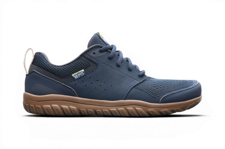 Lems Barfussschuhe Primal Zen (Mikrofaser & Air-Mesh, Zero Drop, breite Zehenbox) navyblau