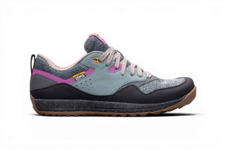 Lems Minimal-Wanderschuhe Trail Blazer (Zero Drop, breite Zehenbox ) grau/blau/violett