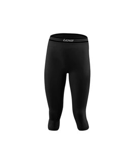 Lenz Functional Underwear 3/4 Pants Merino 6.0 Black Women