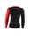 Lenz Funktionsunterwäsche Langarmshirt Merino 6.0 Rundhals schwarz/rot Herren