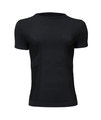 Lenz Funktionsunterwäsche Tshirt Merino 6.0 Rundhals schwarz Herren