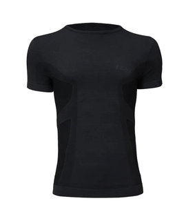 Lenz Functional Underwear T-shirt Merino 6.0 Round Neck Black Men
