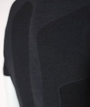 Lenz Funktionsunterwäsche Tshirt Merino 6.0 Rundhals schwarz Herren