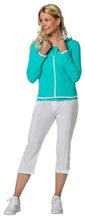 Limited Sports Capri Pants Classic (Stretch, 7/8 Length) white Women