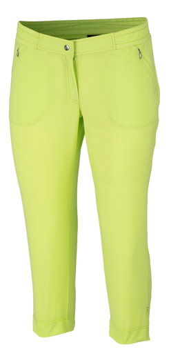 Limited Sports Capri Hose Carla (Stretch, schmal geschnitten) limegrün Damen