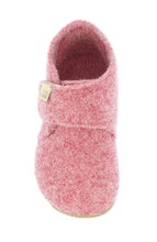 Living Kitzbühel Hausschuhe Klettschuh Filz (Wolle) Unifarben astro rot Kleinkinder (27-30)