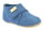 Living Kitzbühel Hausschuhe Klettschuh Filz (Wolle) Unifarben saphirblau Kleinkinder (27-30)