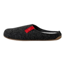 Living Kitzbühel Slippers Ganslernhang (Sheep Wool) anthracite grey Men