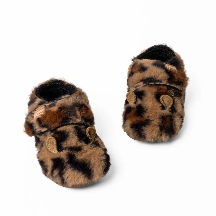 Living Kitzbühel Hausschuhe Lotte Leopard braun Kleinkinder Mädchen (23-26)