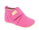 Living Kitzbühel Hausschuhe Klettmodell Ulli Uni Baby (Baumwolle) Unifarben fuchsiapink Kleinkinder (27-30)