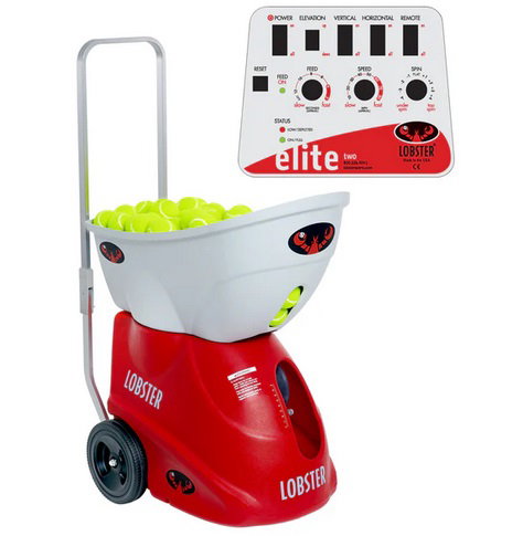 Lobster Ballmaschine Elite Two (16-130kmh, einfacher Transport, Akku bis zu 8h, Oszillator)