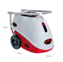 Lobster Ballmaschine Elite Three (16-130kmh, einfacher Transport, Akku bis zu 8h, Oszillator)