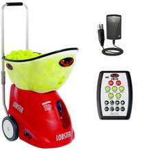Lobster Ballmaschine Elite Grand Four (16-130kmh, 6 vorinstallierten 6-Schuss-Übungen, Akku bis zu 8h, Oszillator)