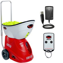 Lobster Padel Ballmaschine Elite One (16-128kmh, einfacher Transport, Akku bis zu 6h)