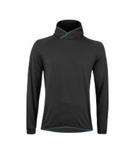 Löffler Kapuzenpullover Merino Transtex Hoody (wärmeisolierung, atmungsaktiv) schwarz Herren