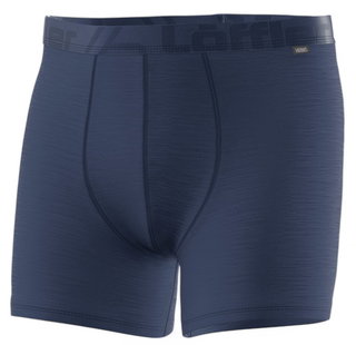 Löffler Funktionsunterwäsche Boxershort Merino Light (leicht, Temperaturregulierung) dunkelblau Herren
