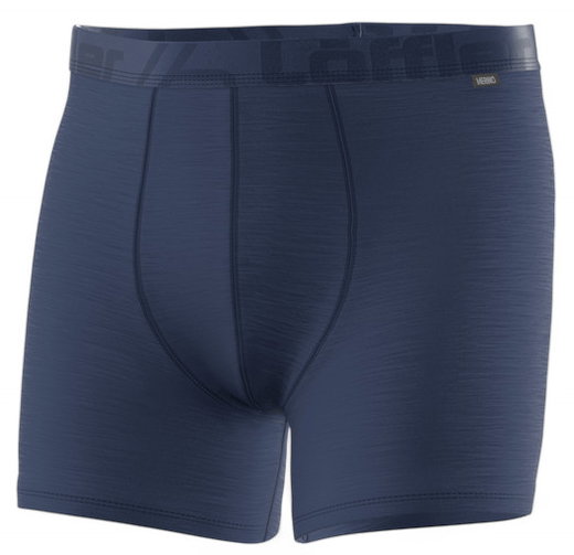 Löffler Funktionsunterwäsche Boxershort Merino Light (leicht, Temperaturregulierung) dunkelblau Herren