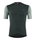 Löffler Fahrrad-Shirt Bike Jersey Skys Clear Mid (Full-Zip, elastisch, schnelltrocknend) forestgrün Herren