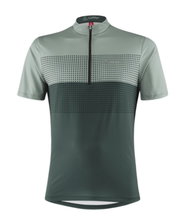 Löffler Bicycle Shirt Bike Sparta (Half-Zip, elastic, quick-drying) green men's