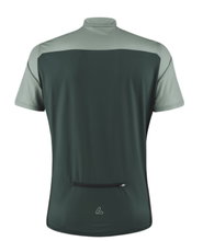 Löffler Bicycle Shirt Bike Sparta (Half-Zip, elastic, quick-drying) green men's